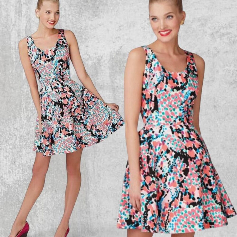 Lilly Pulitzer Gosling Cameo “Sweet Nothings” Fit & Flare Dress | Size 12